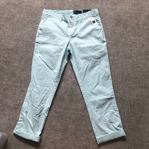 Gap cropped girlfriend chino